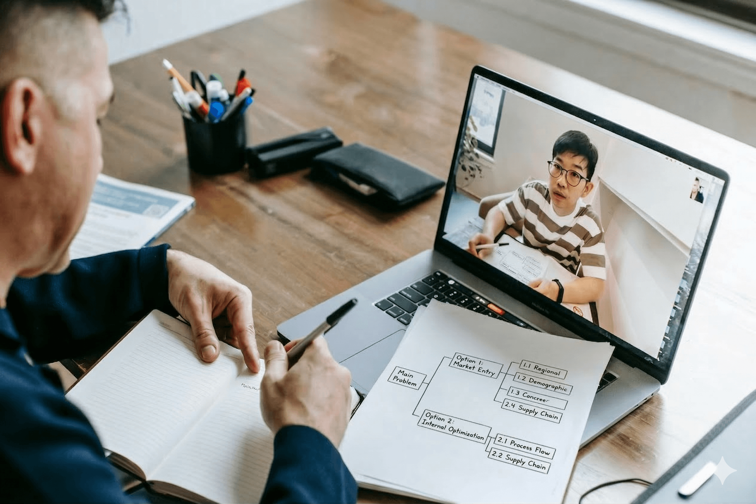 Generate a full interview case with AI